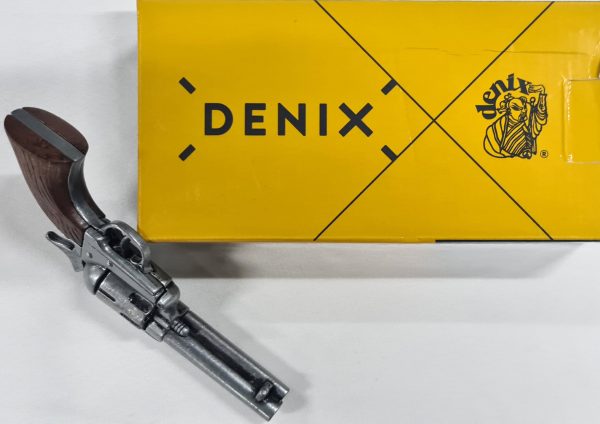 DENIX REPLICA GUN 1873 US QUICK DRAW COLT PEACE MAKER REVOLVER MINATURE PISTOL