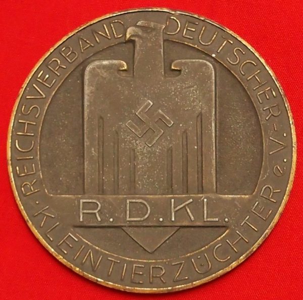 WW2 German Faithful Service Medal for breeders of small animals