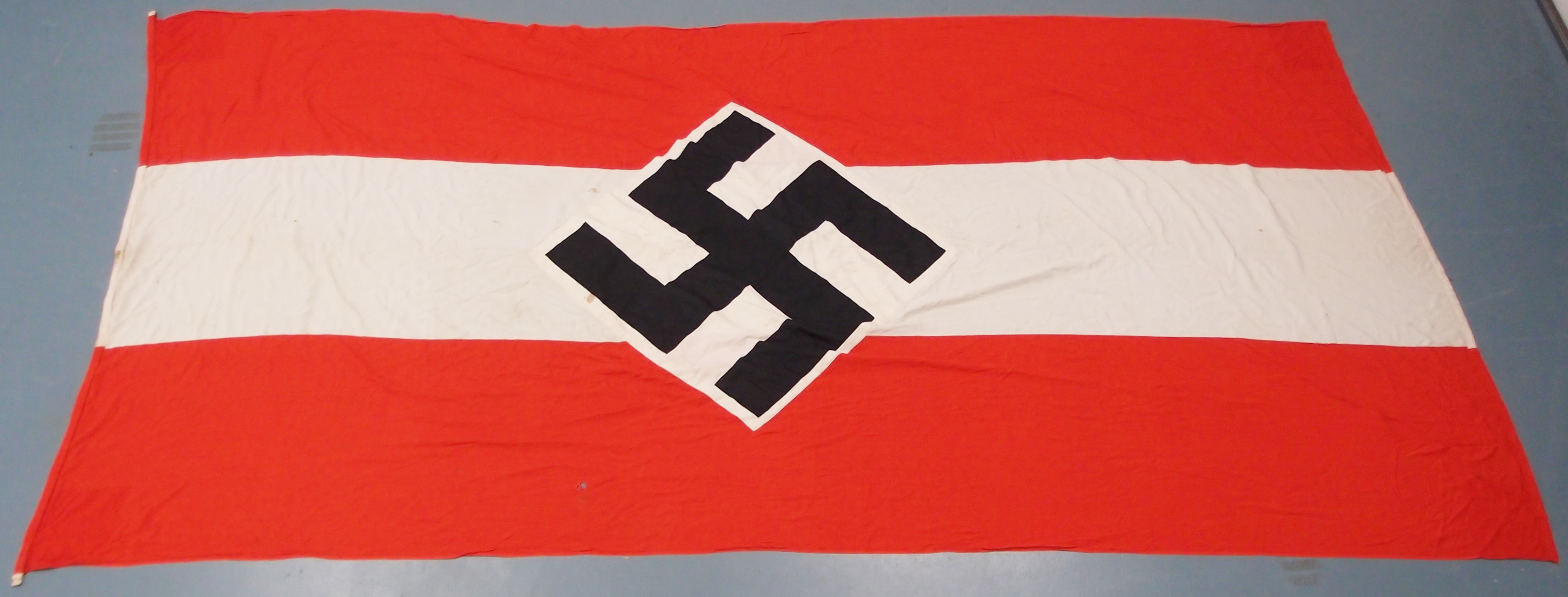 Ww2 German Hitler Youth Flag Large Size Jb Military Antiques