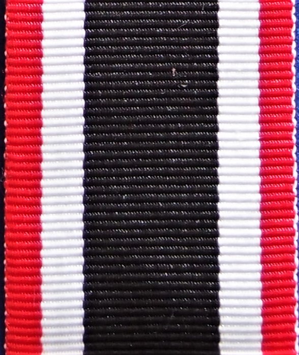 WW2 NAZI GERMANY WAR MERIT CROSS 2ND CLASS MEDAL RIBBON FOR MOUNTING OR REPLACEMENT