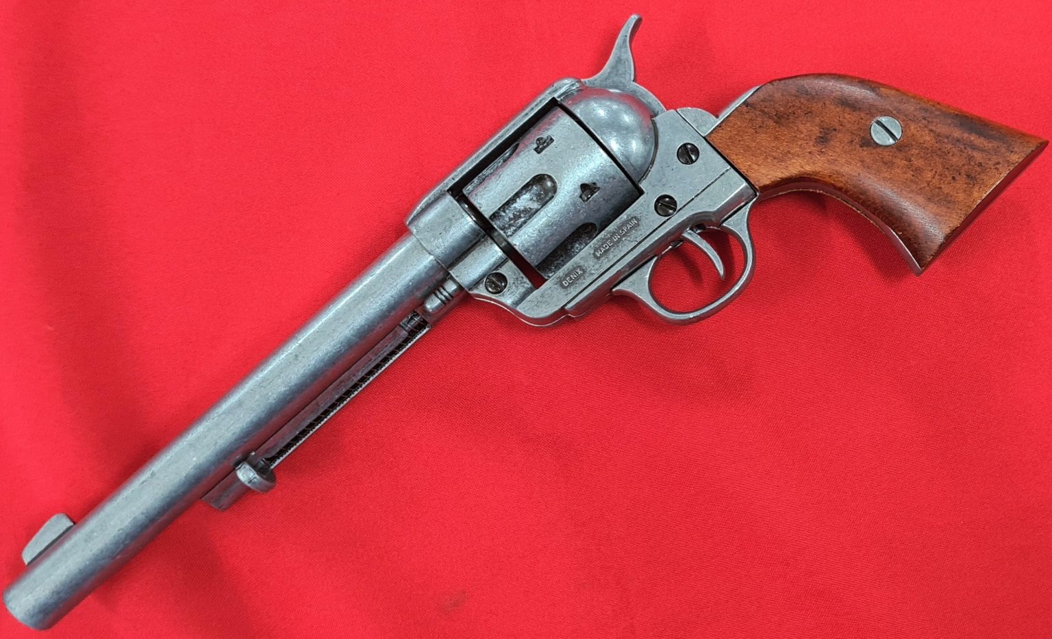 DENIX REPLICA GUN 1873 QUICK DRAW COLT PEACE MAKER REVOLVER PISTOL JB
