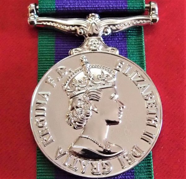 GENERAL SERVICE MEDAL 1962 ARMY NAVY AIR FORCE REPLICA AUSTRALIAN SERVICE ANZAC