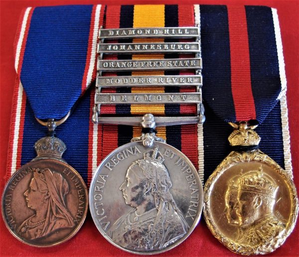 QUEEN VICTORIA FUNERAL ROYAL VICTORIAN MEDAL GROUP P LYALL GRENADIER GUARDS