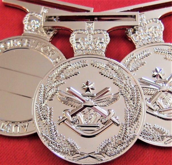 *10* x ARMY NAVY AIR FORCE AUSTRALIAN DEFENCE LONG SERVICE MEDAL REPLICA