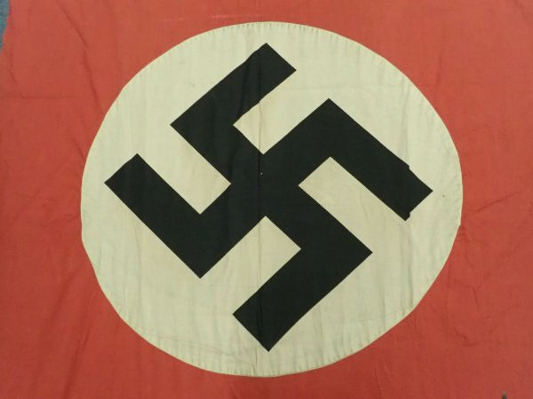 WW2 ERA NAZI GERMANY PARTY FLAG BANNER 225CM X 110CM