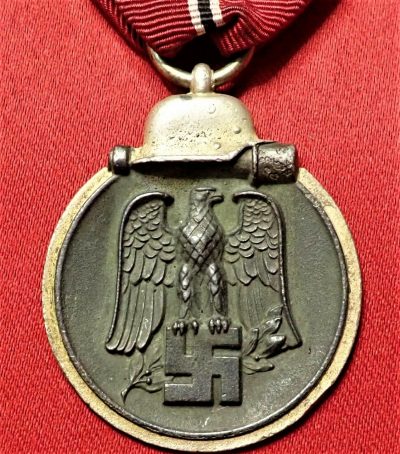 WW2 GERMAN NAZI RUSSIAN FRONT SERVICE MEDAL 1ST TYPE 1