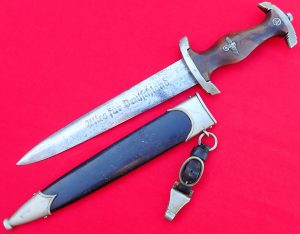 GERMAN SA M1933 SA DAGGER & SCABBARD BY ED LOUPER GERMAN SA M1933 SA DAGGER & SCABBARD BY ED LOUPER