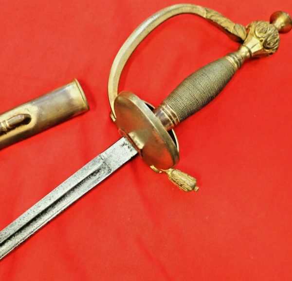 PRE WW1 ERA 1890 IMPERIAL PRUSSIAN OFFICERS TRIPLE ETCHED SWORD GERMAN EMPIRE