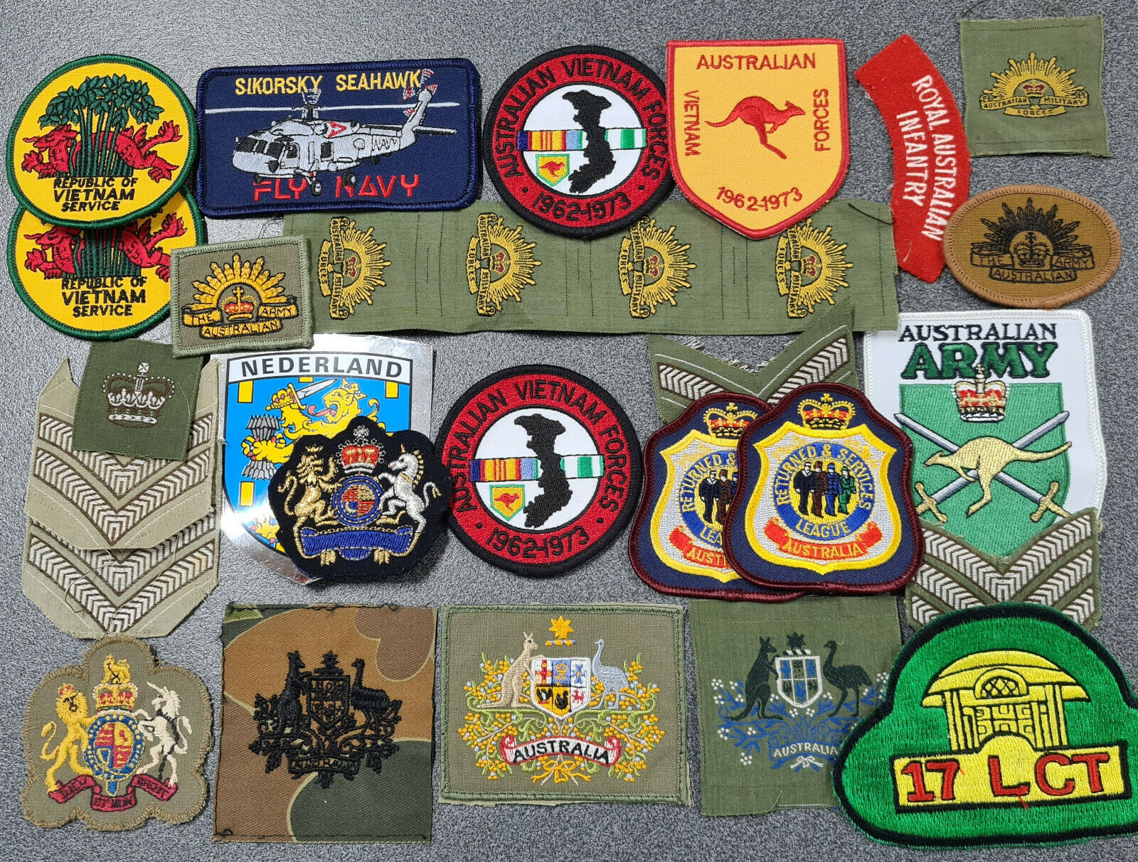 Vintage Military Patches