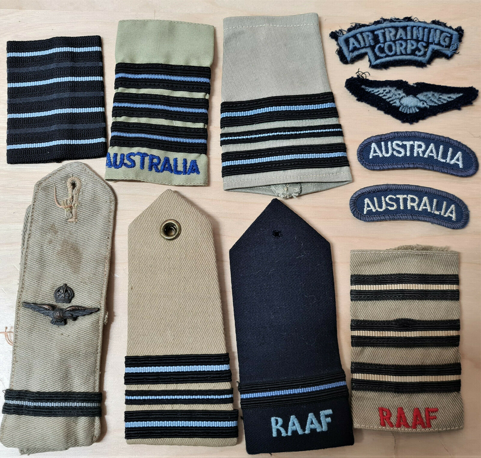ROYAL AUSTRALIAN AIR FORCE WW2 1980’s ERA UNIFORM PATCH & BADGE