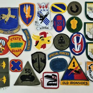 VINTAGE WW2 & LATER ISSUE US ARMY AIR FORCE UNIFORM UNIT SLEEVE PATCH BADGES 25