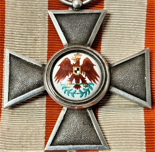 RARE WW1 ERA KINGDOM OF PRUSSIA GERMAN ORDER OF THE RED EAGLE MEDAL 4TH CLASS