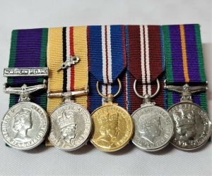 RARE SPECIAL FORCES MID MINIATURE MEDAL SET SQN LEADER W KEENAN ROYAL AIR FORCE