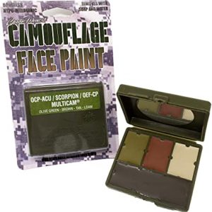 Bobbie Weiner 4 colour camouflage face paint kit Odourless