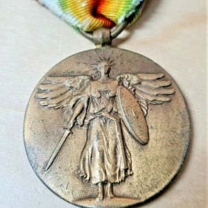 VINTAGE WW1 USA INTERALLIED VICTORY MEDAL