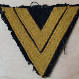 WW2 GERMAN KRIEGSMARINE RANK CHEVRON UNIFORM PATCH OBERGEFREITER NAVY