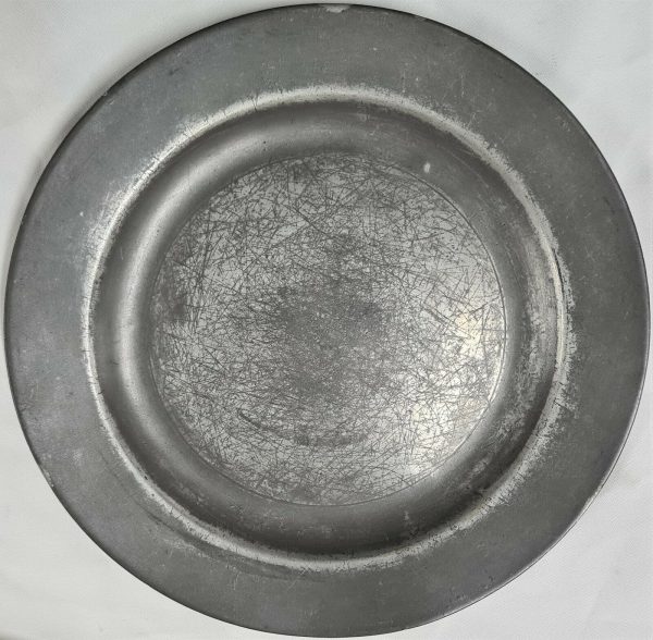 BRITISH ROYAL NAVY SHIPS MESS FOOD PLATE EARLY 19TH CENTURY