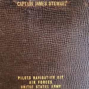 WW2 US Army Air Force flight navigation kit relating to Captain James Stewart