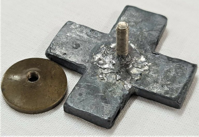 RARE POST WW1 BIZERTE CROSS MEDAL MILITARY WHITE RUSSIAN CIVIL WAR ERA - Image 6