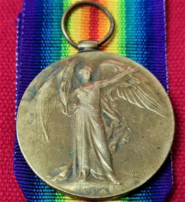 SERVED EAST AFRICA & EGYPT WW1 VICTORY MEDAL TO SEPOY FAKIR MOHD. 29TH PUNJABIS
