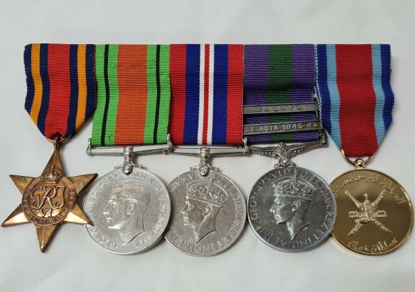 WW2 BURMA & MALAYA BRITISH ARMY MEDALS MAJOR A GRAY 8TH GURKHA & SULTAN SECURITY - Image 2