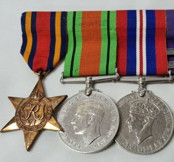 WW2 BURMA & MALAYA BRITISH ARMY MEDALS MAJOR A GRAY 8TH GURKHA & SULTAN SECURITY - Image 3