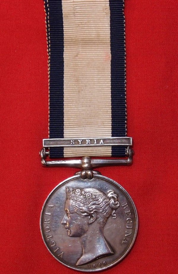BRITISH NAVAL GENERAL SERVICE MEDAL TO ARMY GENERAL EDWARD NAPIER - Image 2