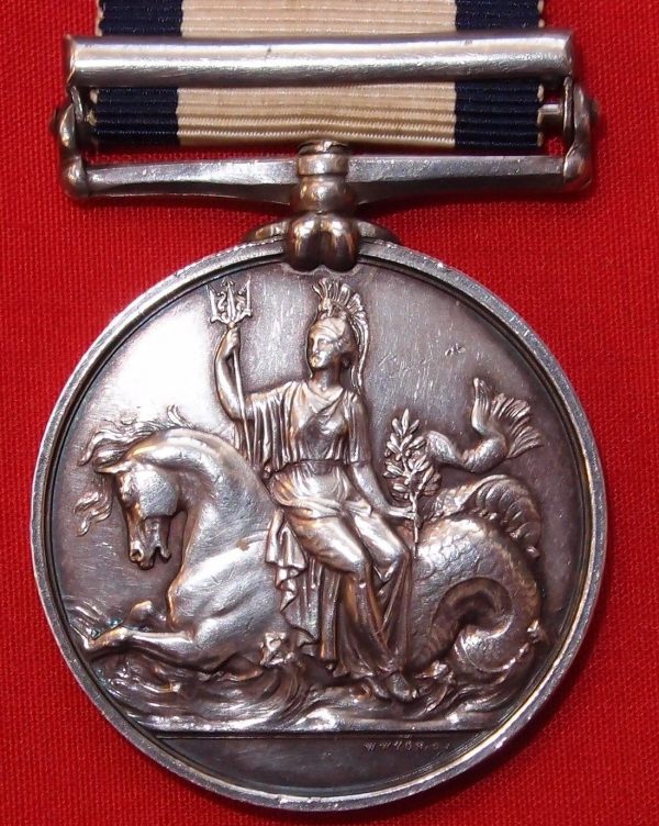 BRITISH NAVAL GENERAL SERVICE MEDAL TO ARMY GENERAL EDWARD NAPIER