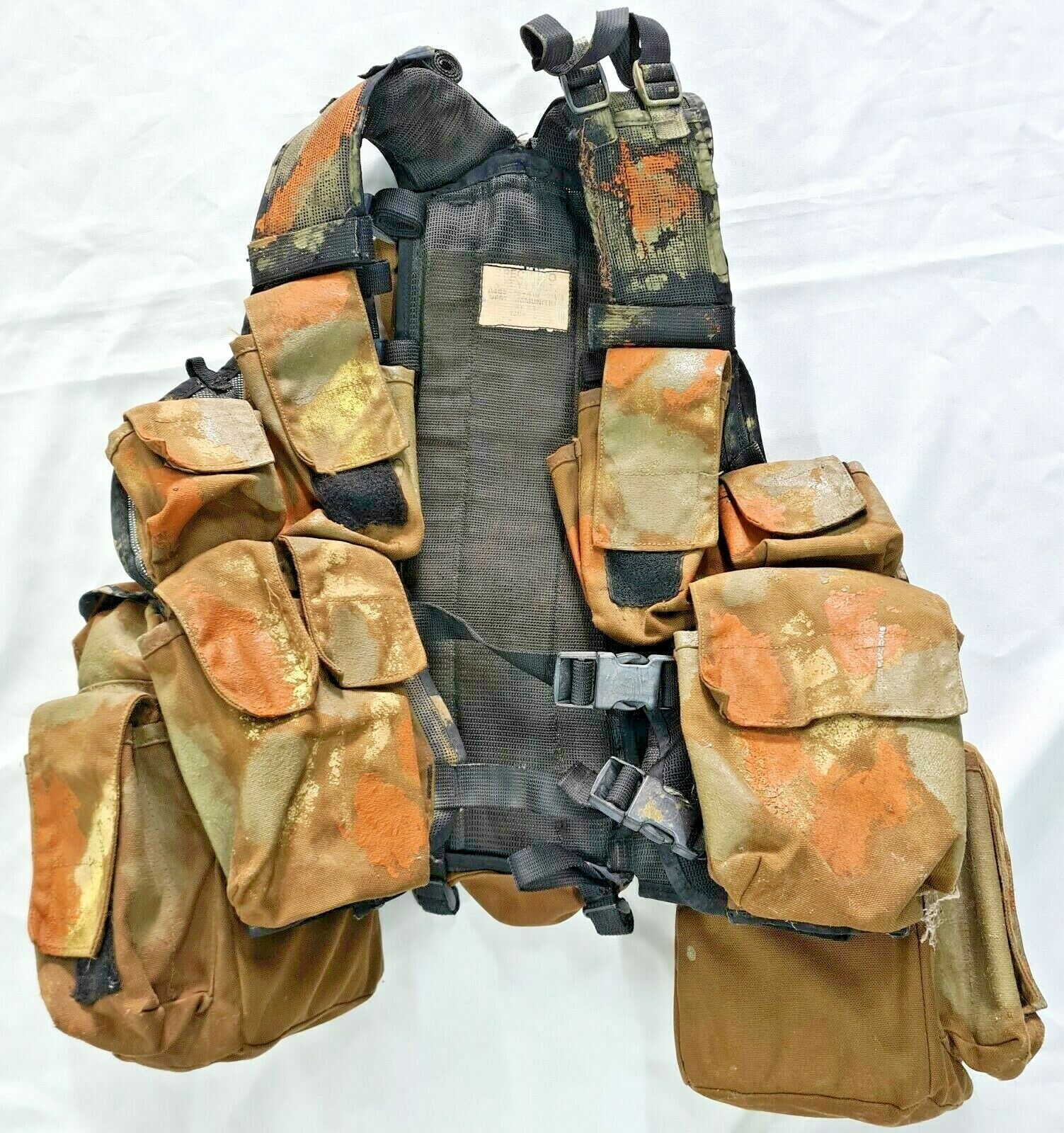 1990’s ERA SASR USED AUSTRALIA ARMY UNIFORM CHEST RIG WEBBING JB