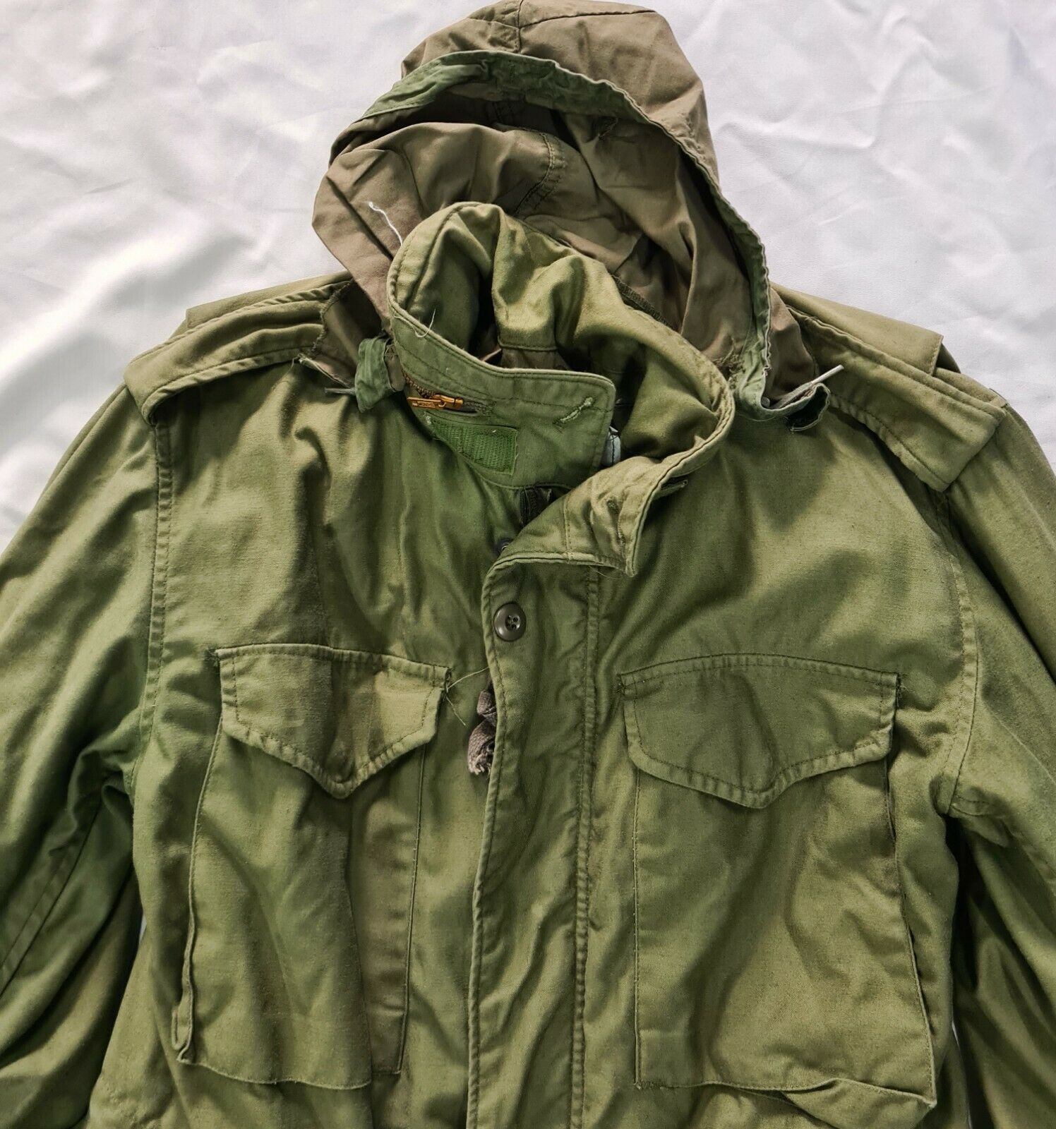 VIETNAM WAR ERA M65 US WET COLD WEATHER UNIFORM JACKET | JB Military ...