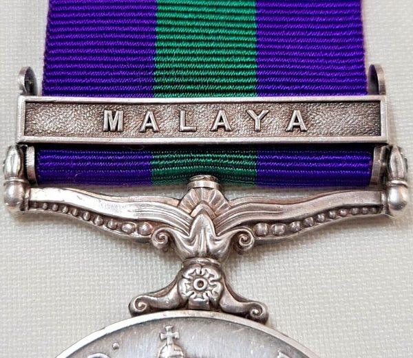 GURKHA SIGNALS GENERAL SERVICE MEDAL MALAYA SIGNALMAN HEMASING TAMANG POST WW2 - Image 3