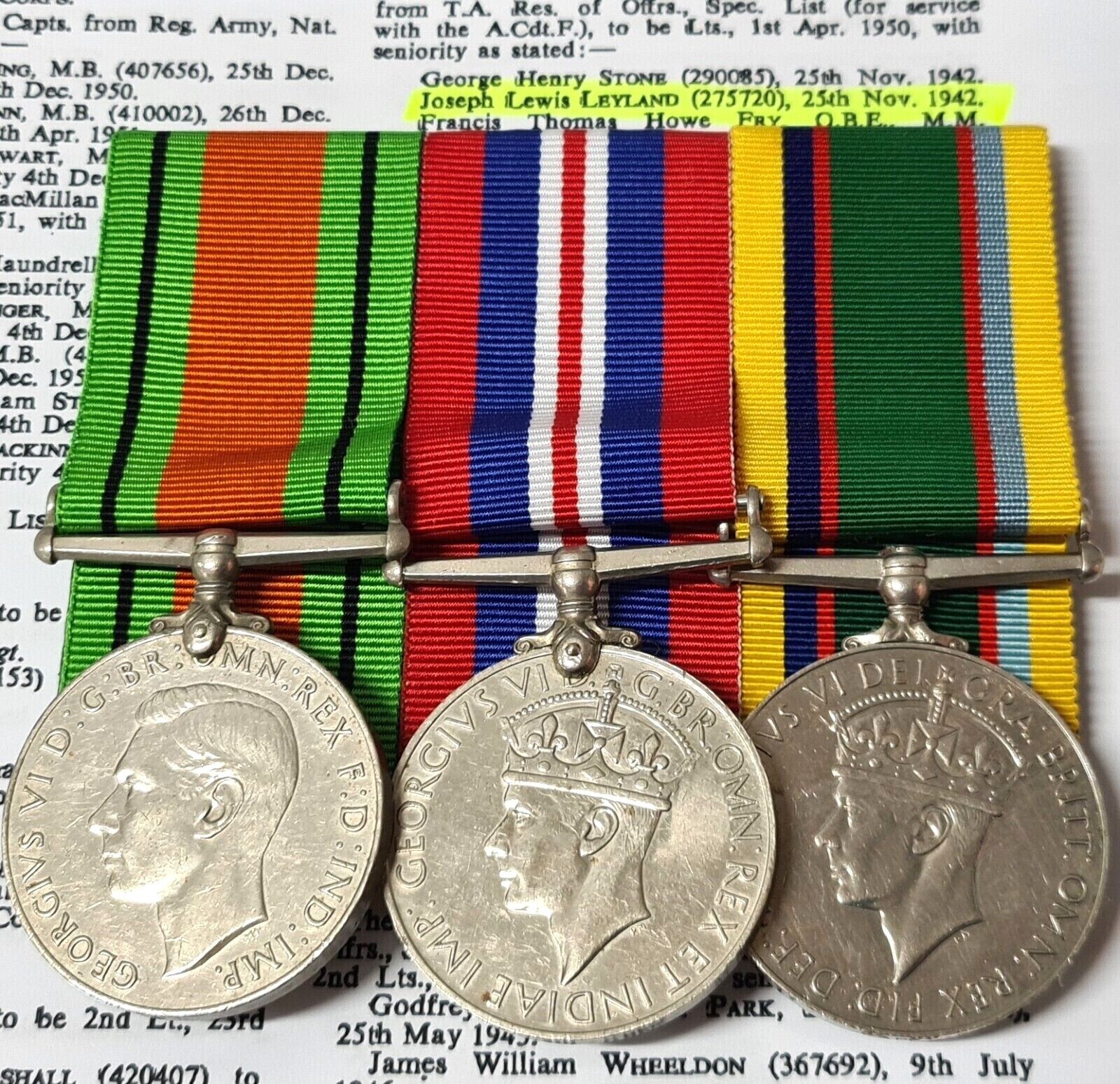 WW2 1939-1945 Service Medal (JL) WW2 1939-1945 Service Medal (JL)