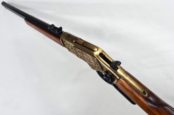 WINCHESTER M1873 OCTAGONAL BARREL LEVER ACTION REPLICA RIFLE BY DENIX 1253/L ENGRAVED