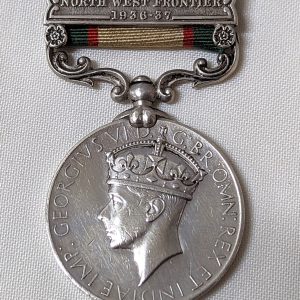 PRE WW2 INDIA GENERAL SERVICE MEDAL AFGHANISTAN NW FRONTIER DOGRA REGIMENT ARMY
