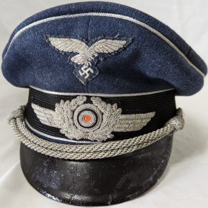 WW2 German Luftwaffe officers’ uniform peaked cap