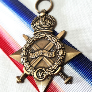 WW1 1914-15 STAR MEDAL AUSTRALIAN ARMY NAVY REPLICA ANZAC GALLIPOLI