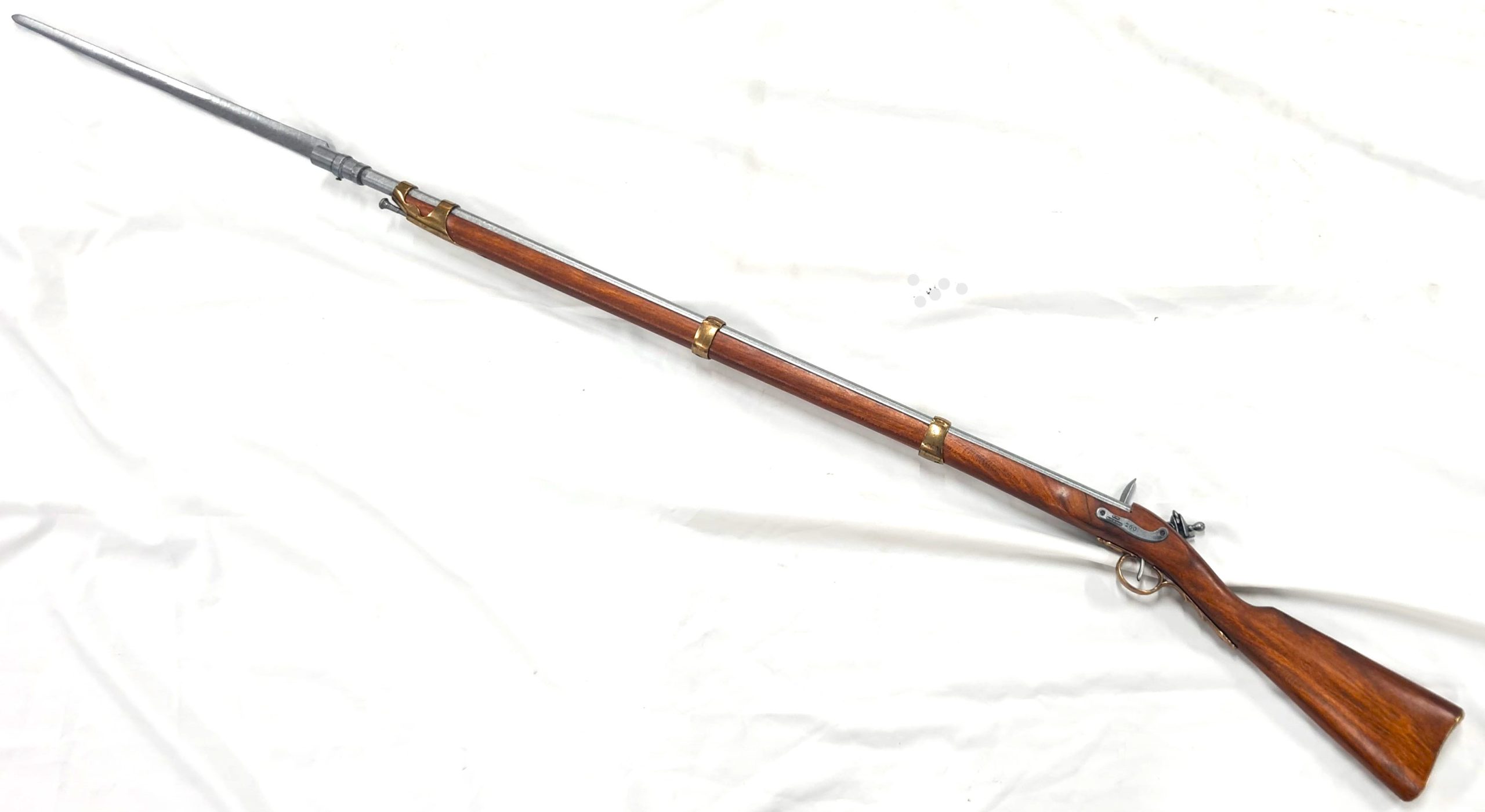 Denix Napoleonic French Flintlock Musket With Socket Bayonet 1806 | Jb  Military Antiques