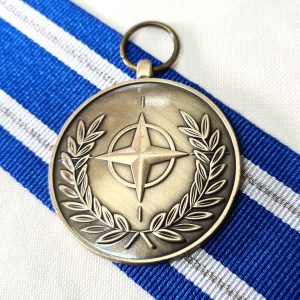 NORTH ATLANTIC TREATY ORGANISATION ISAF MEDAL AUSTRALIAN REPLICA NATO