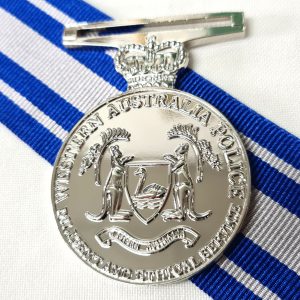 WEST AUSTRALIAN POLICE FORCE SERVICE MEDAL REPLICA CURRENT