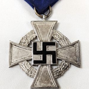 NAZI GERMANY 25 YEAR SERVICE CROSS MEDAL