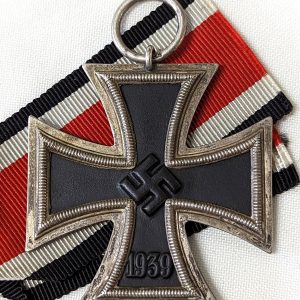 WW2 GERMAN IRON CROSS 2ND CLASS BY J. E. Hammer & Söhne, Geringswalde #55