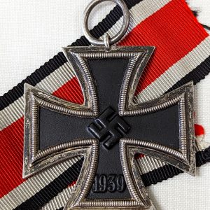 WW2 GERMAN IRON CROSS 2ND CLASS BY J. E. Hammer & Söhne, Geringswalde #55