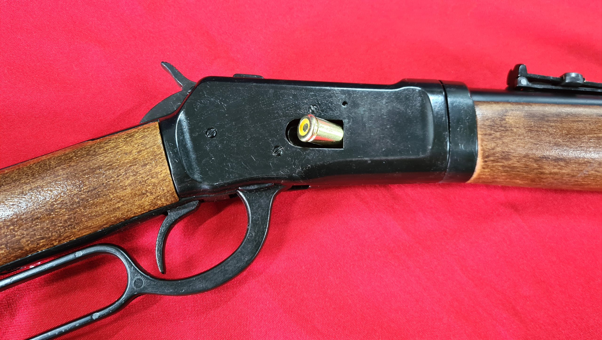 KOLSER WESTERN LEVER ACTION REPLICA RIFLE WINCHESTER WITH LADDER SIGHT