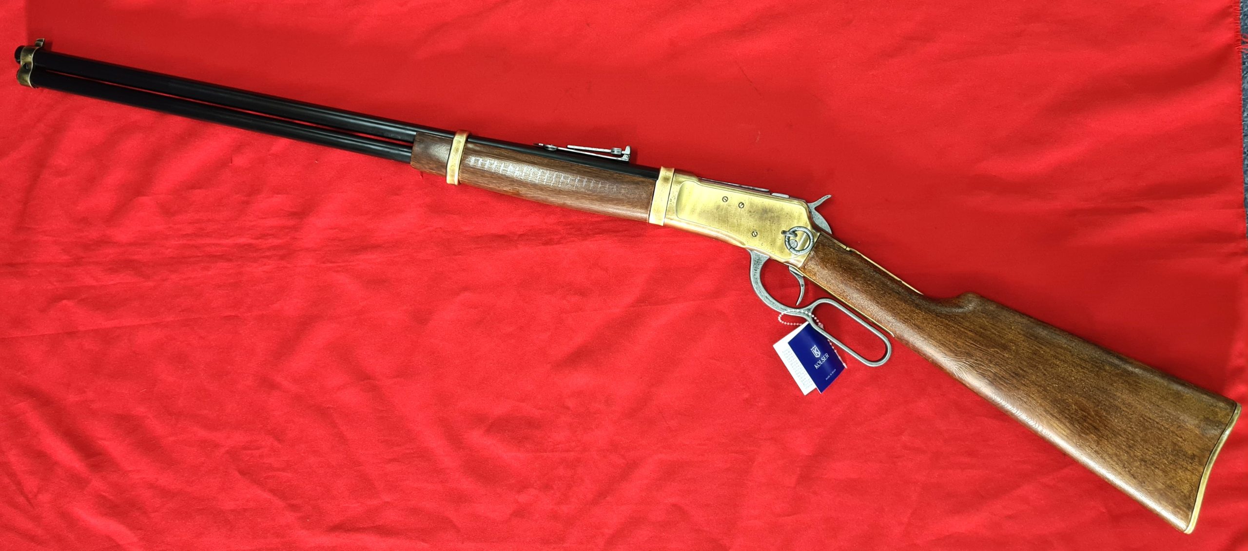 KOLSER WESTERN LEVER ACTION REPLICA RIFLE WINCHESTER WITH LADDER SIGHT