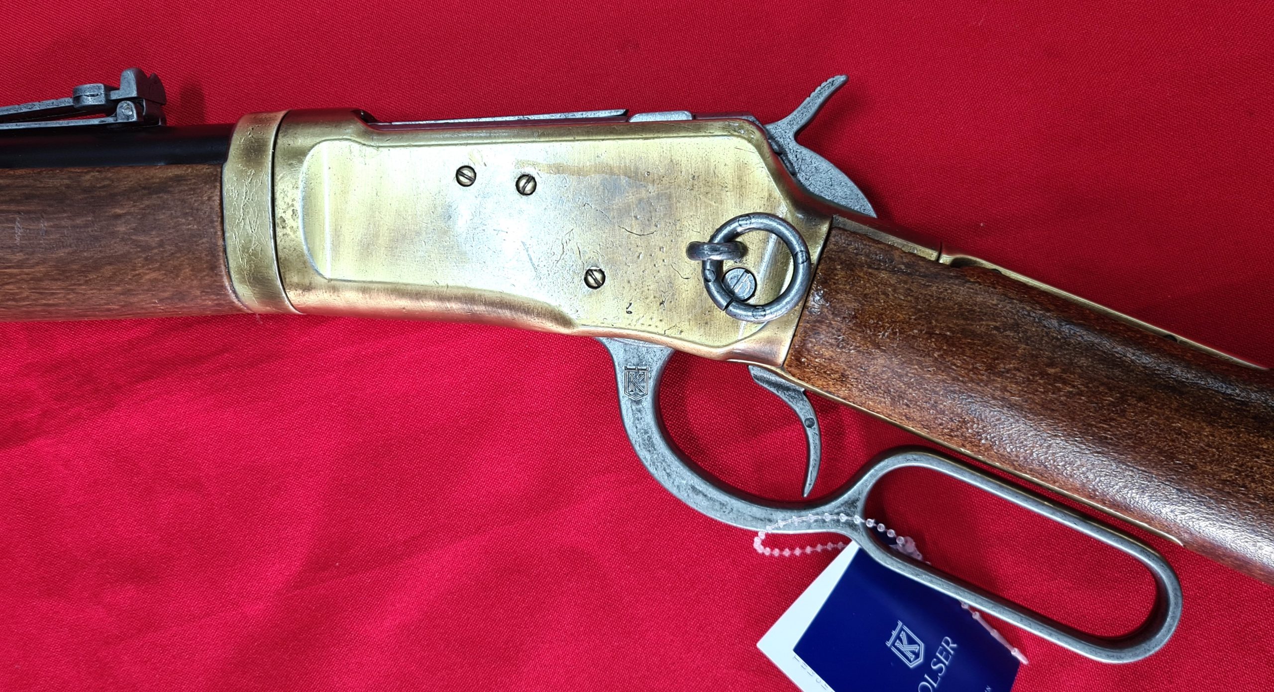KOLSER WESTERN LEVER ACTION REPLICA RIFLE WINCHESTER WITH LADDER SIGHT ...