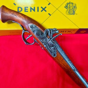 18th CENTURY GERMAN PERCUSSION PISTOL, by Denix