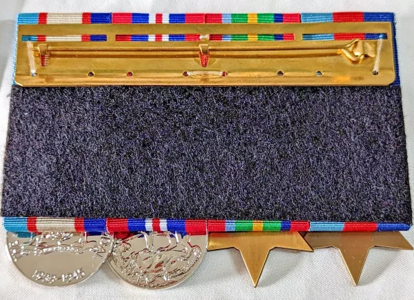 REPLICA WW2 PACIFIC CAMPAIGN MEDAL GROUP AUSTRALIA MOUNTED - Image 3